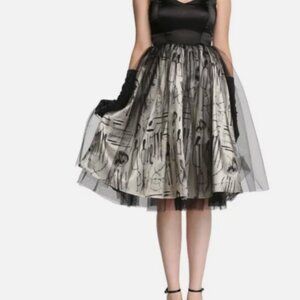 American Horror Story‎ Dress Size Medium Halloween machete skull crinolen 2015